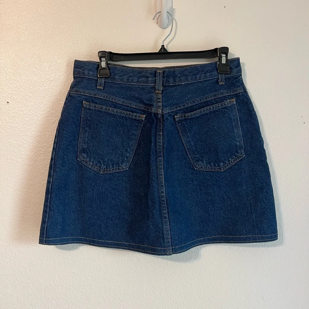 American Vintage Dark Blue Mini Skirt - Picture 3 of 4